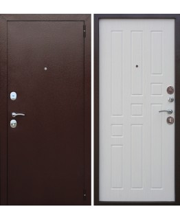 Дверь металлическая Гарда Белый ясень 8 мм