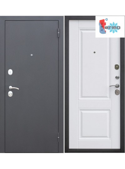 Дверь ISOTERMA Серебро Эмаль 11 см.