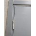 Влагостойкая пластиковая дверь Капель моноколор RAL7040