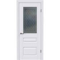 Дверь Классика А-17 Белая эмаль ПО
