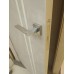 Дверь VS-6 Line Бетон серый со стеклом с алюминиевой кромкой