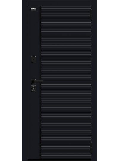 Дверь Лайнер-3 Total Black/Nordic Oak