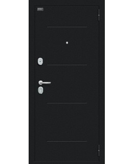 Дверь Граффити-1 Букле черное/Total Black