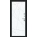 Дверь Граффити-5 (117.Г5) Букле черное/Snow Art