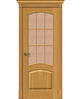 Дверь Вуд Классик-33 Natur Oak Bronze Gloria