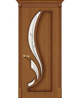 Дверь Лилия Ф-11 (Орех) Полимер