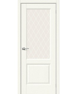 Дверь Неоклассик-33 White Wood White Сrystal