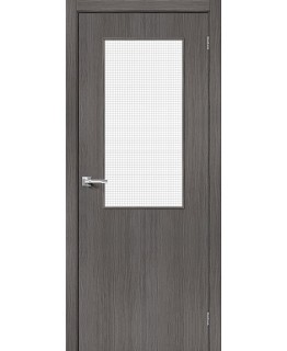 Дверь Браво-7 Grey Melinga Wired Glass 12,5