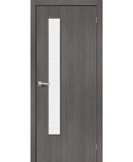 Дверь Браво-9 Grey Melinga Wired Glass 12,5
