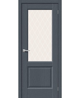 Дверь Неоклассик-33 Stormy Wood White Сrystal