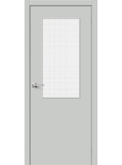 Дверь Браво-7 Grey Pro Wired Glass 12,5