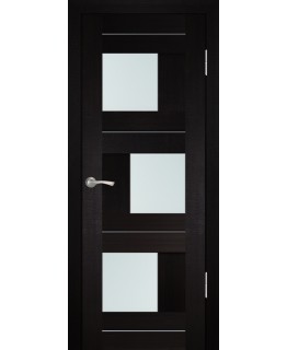 Дверь PS-13 Венге Мелинга со стеклом