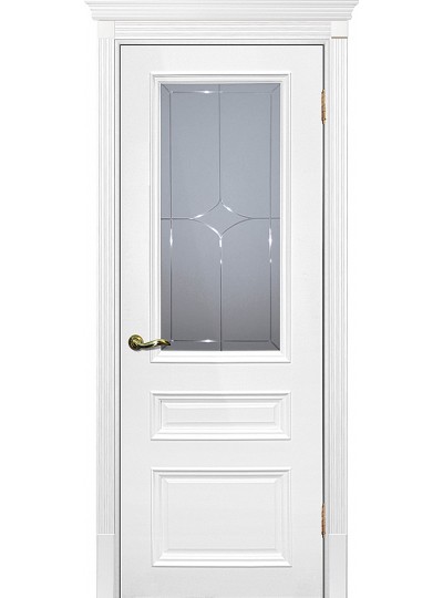 Дверь Смальта 06 Белый ral 9003