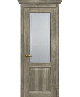 Дверь Тоскана-1 Гриджио со стеклом