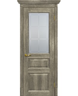 Дверь Тоскана-2 Гриджио со стеклом