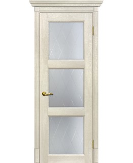 Дверь Тоскана-4 Бьянко со стеклом