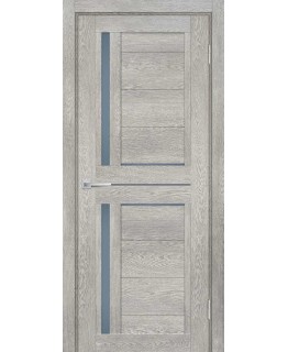 Дверь ТЕХНО-804 Чиаро гриджио со стеклом