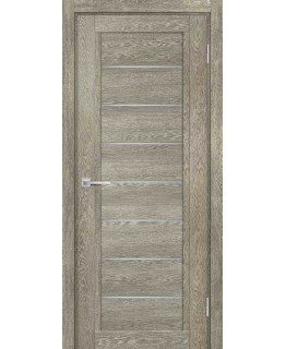 Дверь ТЕХНО-808 Гриджио со стеклом