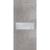 Дверь PX-3  AL кромка с 2-х ст. Серый бетон