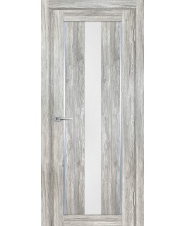 Дверь PSL- 2 Сан-ремо серый со стеклом