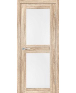 Дверь PSL- 4 Сан-ремо натуральный со стеклом