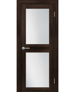 Дверь PSL- 4 Сан-ремо шоколад со стеклом