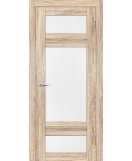 Дверь PSL- 6 Сан-ремо натуральный со стеклом
