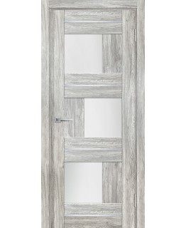 Дверь PSL-13 Сан-ремо серый со стеклом