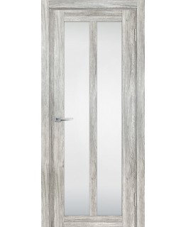 Дверь PSL-22 Сан-ремо серый со стеклом