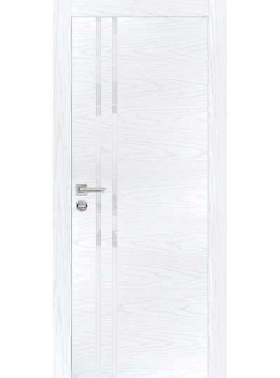 Дверь PX-11  AL кромка с 2-х ст. Дуб скай белый