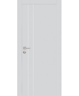 Дверь PX-14  AL кромка с 2-х ст. Агат с молдингом