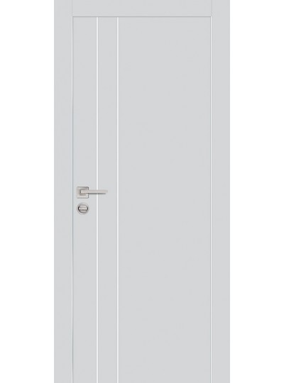 Дверь PX-14  AL кромка с 2-х ст. Агат