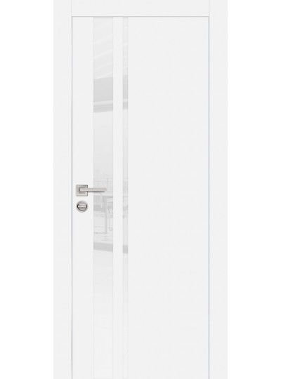 Дверь PX-16  AL кромка с 2-х ст. Белый