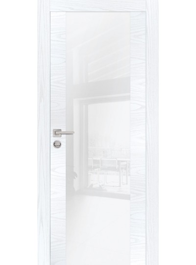 Дверь PX-7 AL кромка с 2-х ст. Дуб скай белый