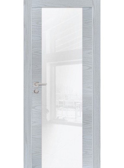 Дверь PX-7 AL кромка с 2-х ст. Дуб скай серый