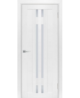 Дверь ТЕХНО-733 Белый со стеклом