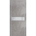 Дверь PX-13 AL кромка с 2-х ст. Серый бетон