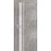 Дверь PX-16  AL кромка с 2-х ст. Серый бетон