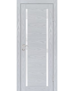 Дверь PSM-9 Дуб скай серый со стеклом