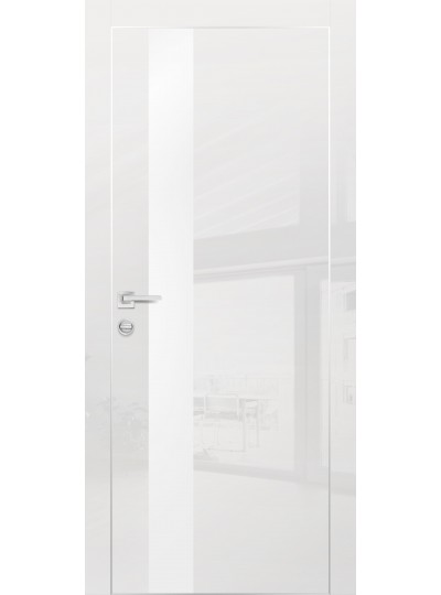 Дверь HGX-10 Белый глянец