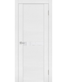 Дверь PST-3 белый ясень со стеклом
