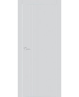 Дверь PX-20  AL кромка с 4-х ст. Агат с молдингом