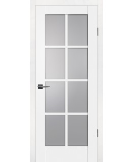 Дверь PSC-41 Белый со стеклом