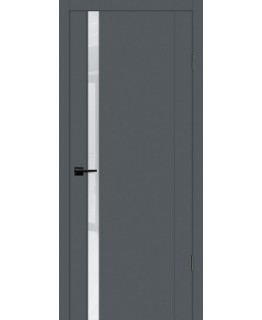 Дверь PSC-10 Графит со стеклом