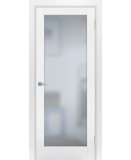 Дверь PSE-25 Белоснежный со стеклом