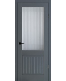Дверь PSC-57 Графит со стеклом