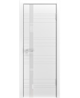 Дверь Модель А-1 Luxor ( Белая со стеклом)