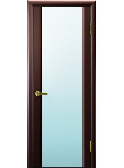 Дверь LUXOR Синай 3 (венге, стекло белое)