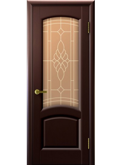 Дверь Лаура (венге, стекло)