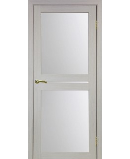 Дверь Оптим ЭКО 520.222 дуб беленый, стекло сатинат, 550*1900